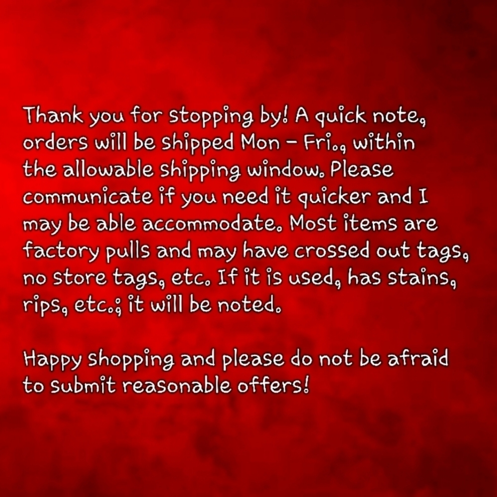 To my valued customers